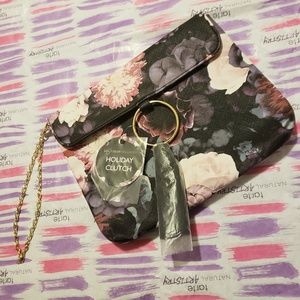 Beautiful floral clutch